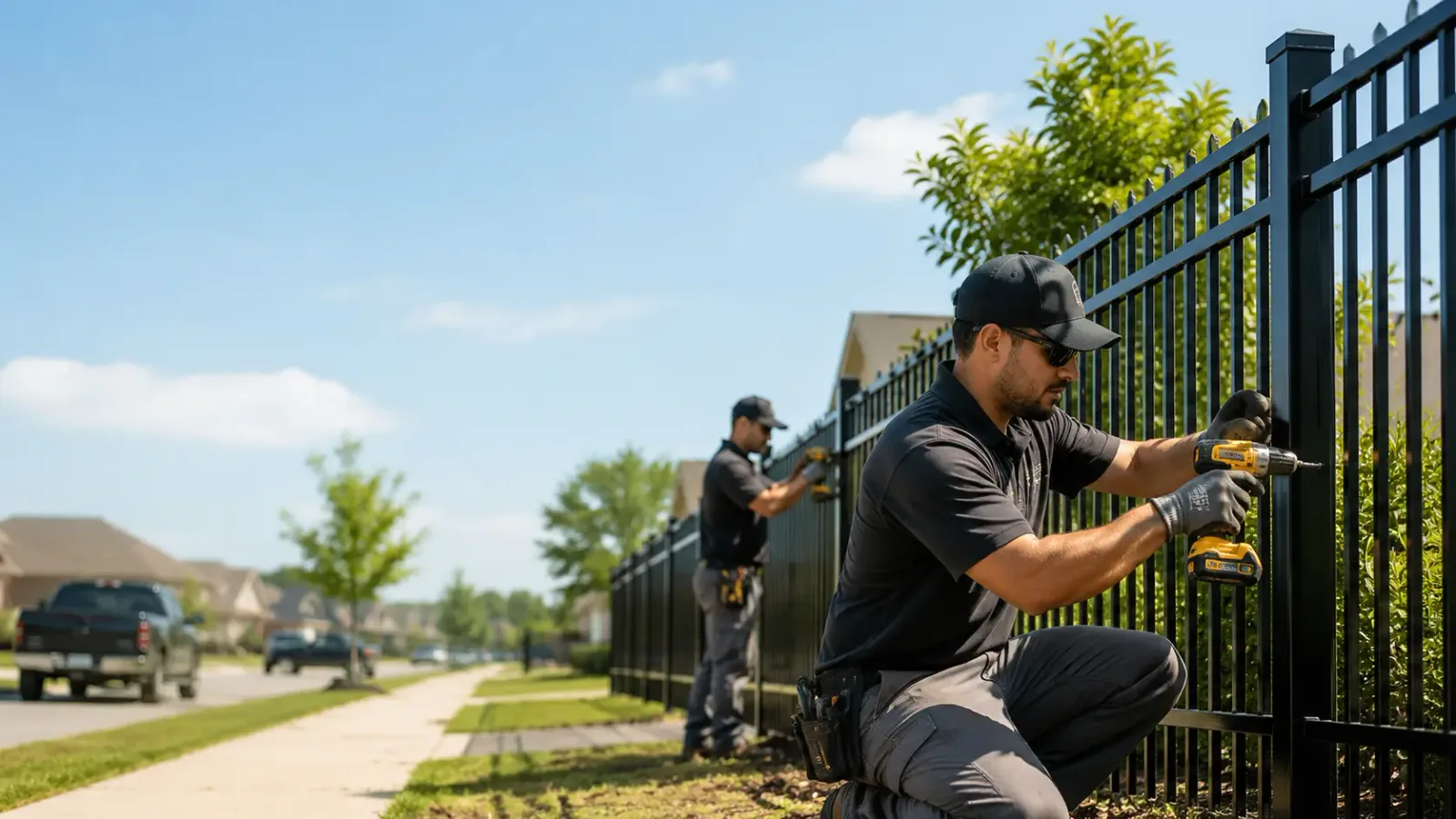 Metal Fence Installation in Mounds, OK